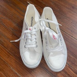 Superga White Shoes